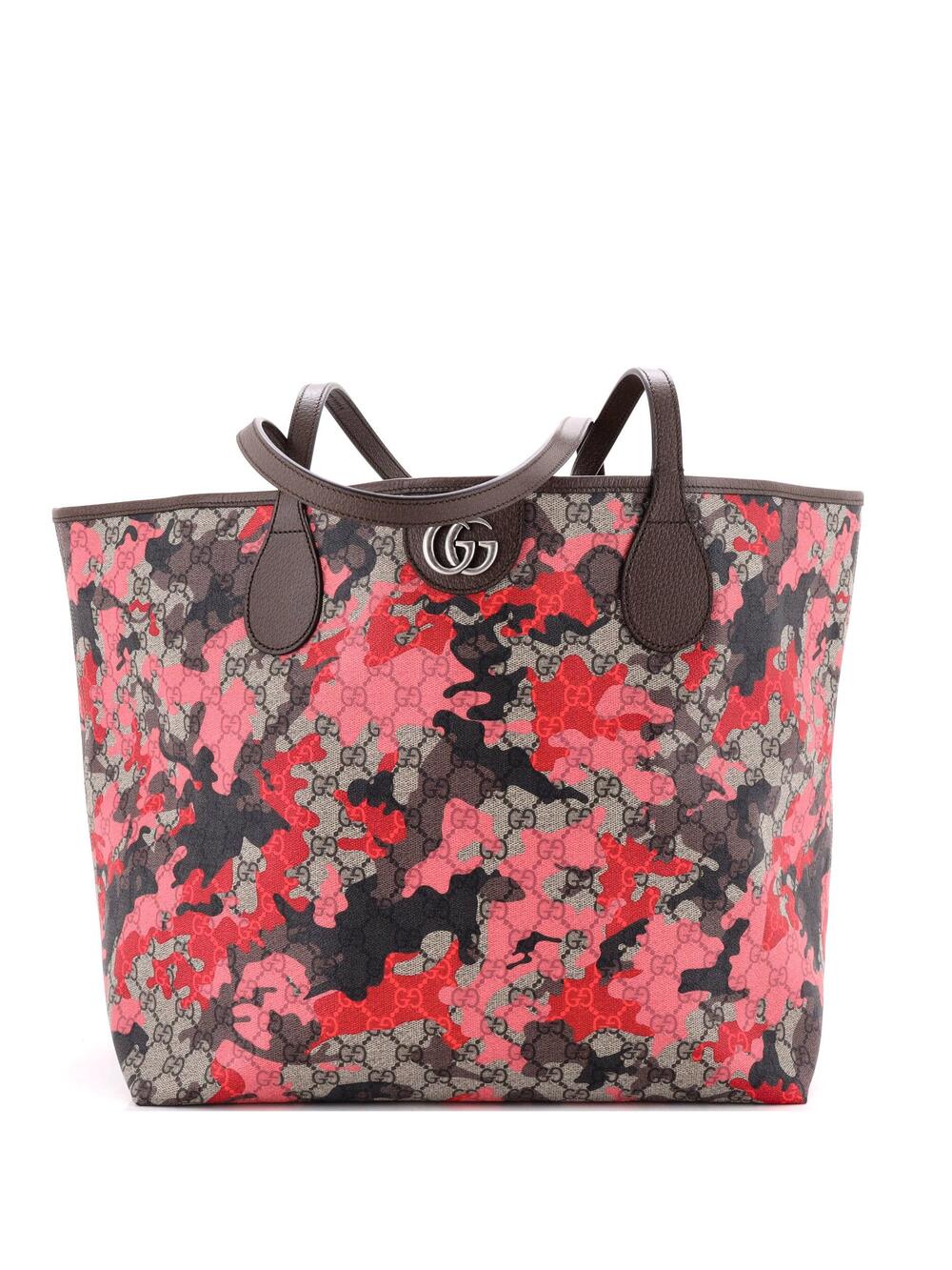 Gucci Gg Open Tote Camouflage Coated #348322G24B